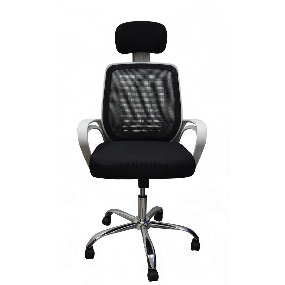 white plastic breathable mesh office chair - RAMA OFFICE FURNITURE